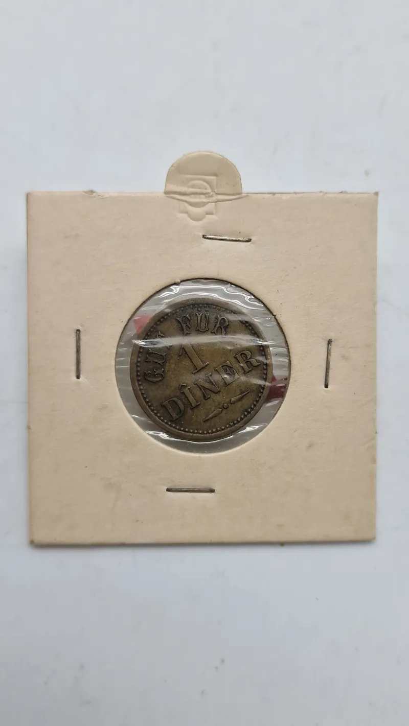 Original tysk Food ration token