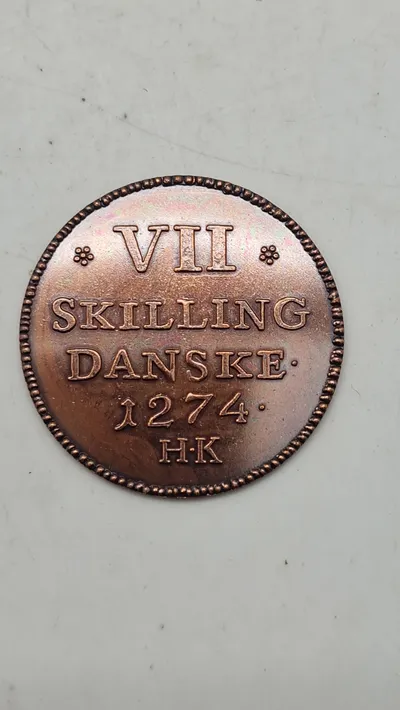Holstebro reklame skillings mønt