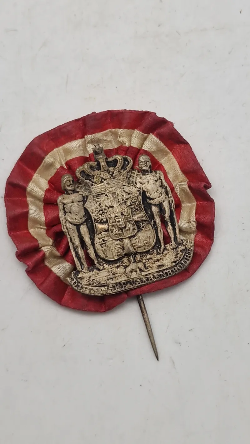 Original pin fra De Danske Vaabenbrødre