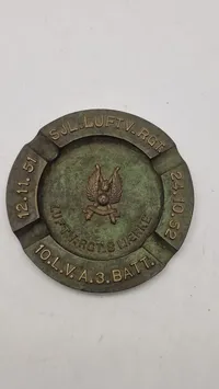 Bronze askebæger fra sjællandske luftværns regiment