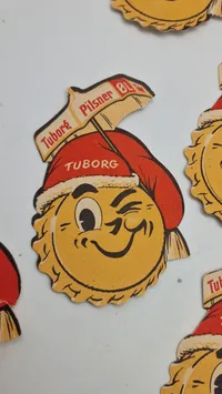 Samling Tuborg jule etiketter