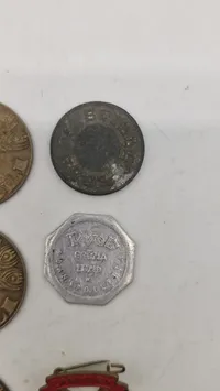 Originalt lot Tivoli mønter mm.