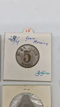 Originalt lot Tivoli mønter mm.