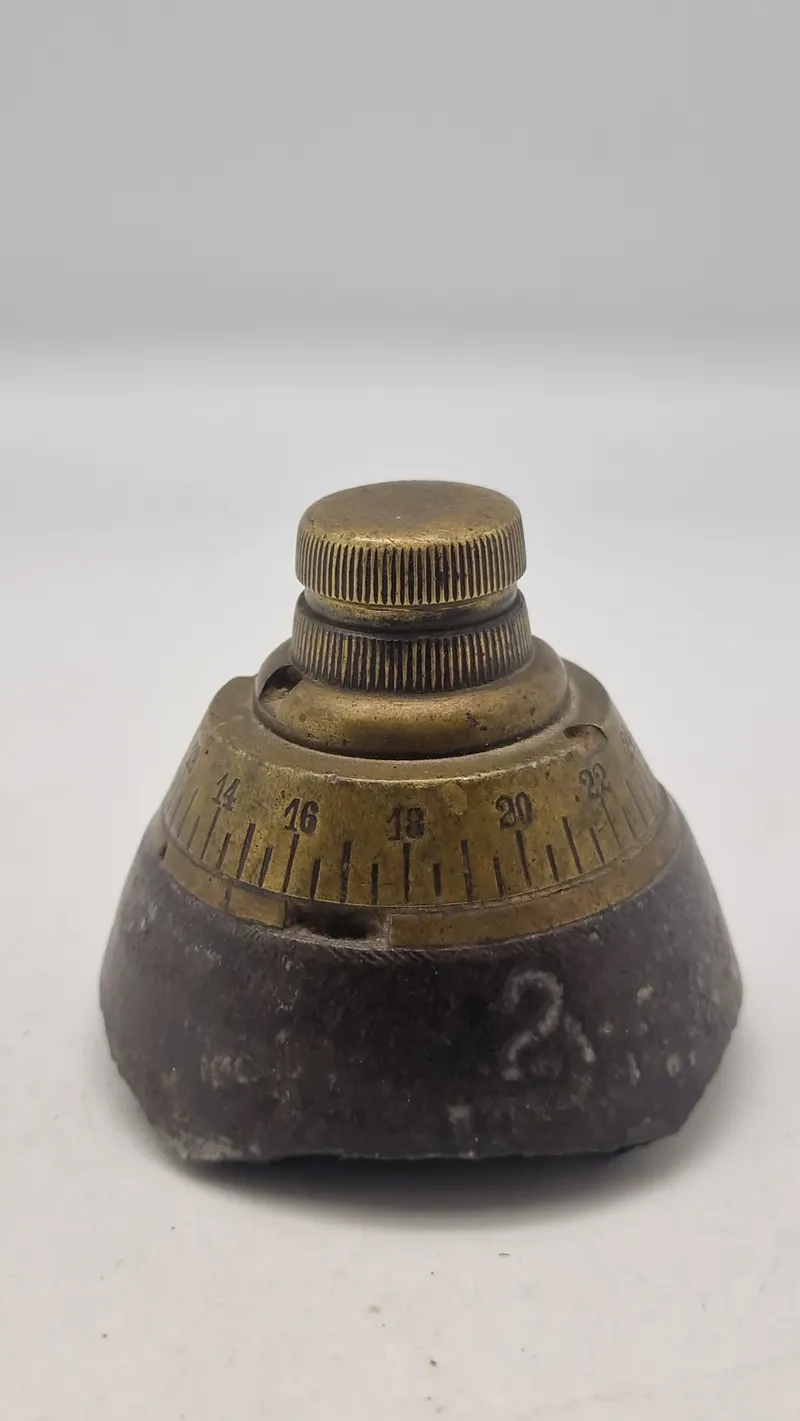 Ekstremt sjælden original tysk feldschrapnelzunder M/1873