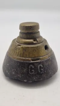 Ekstremt sjælden original tysk feldschrapnelzunder M/1873