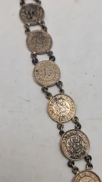 Original urkæde lavet af danske sølv 25 ører
