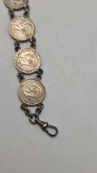 Original urkæde lavet af danske sølv 25 ører