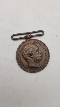 Original 1864 krigsdeltager medalje