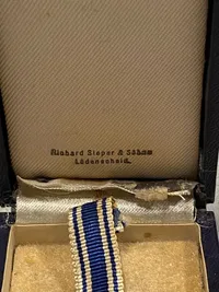 Originalt Mutterkreuz 1.kl (guld) med tildelingsæske