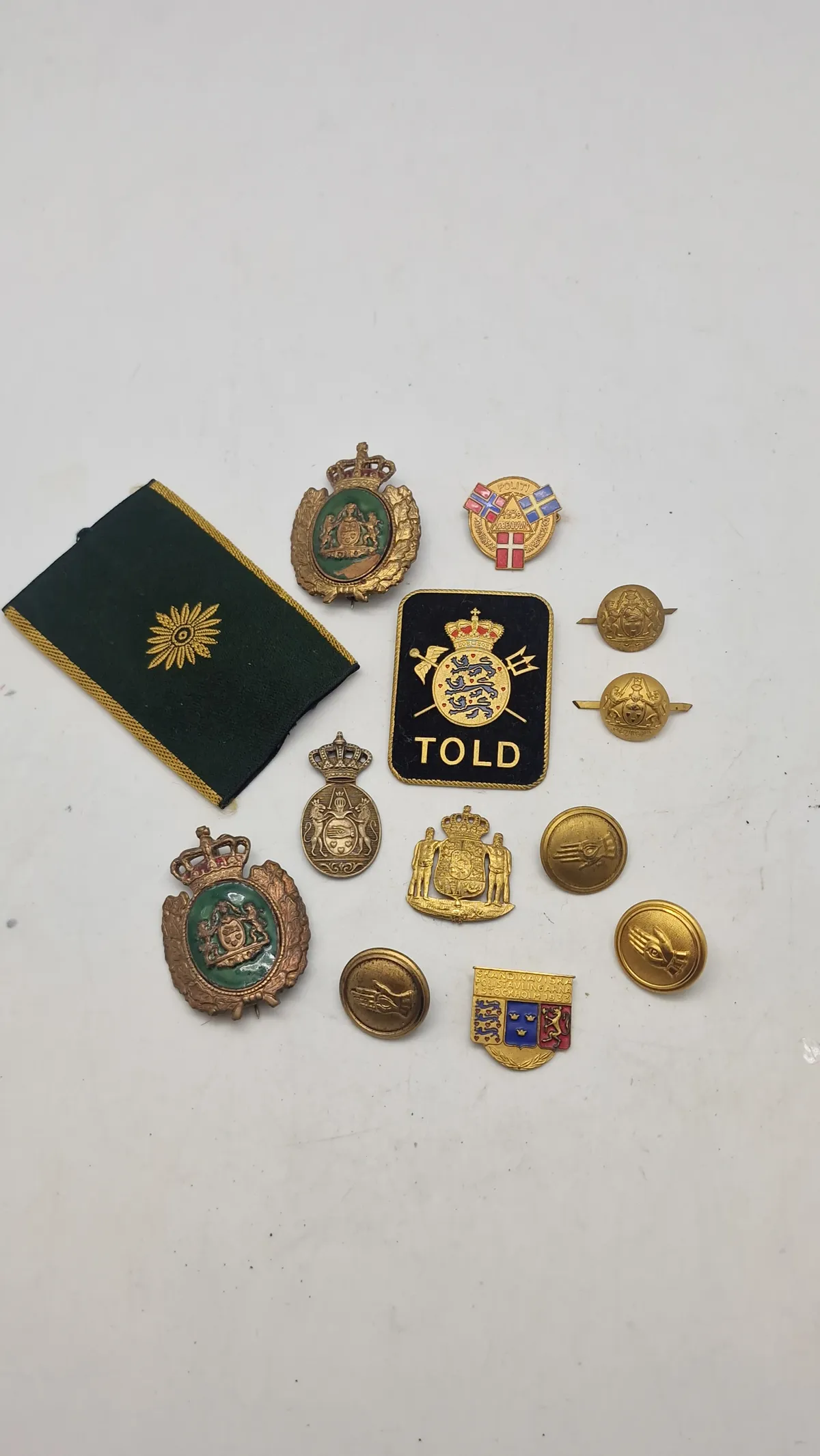 Samling dansk politi