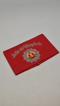 Originalt tysk Volkspolezei armbind