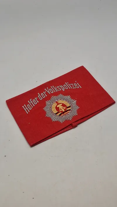 Originalt tysk Volkspolezei armbind