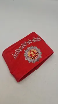 Originalt tysk Volkspolezei armbind