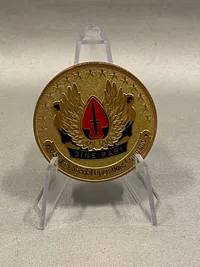 Amerikansk Challenge coin - speciel operations command