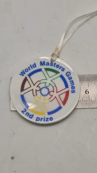 Original medalje fra World Masters Game. Royal Copenhagen