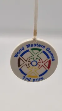 Original medalje fra World Masters Game. Royal Copenhagen