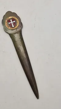 Original brevåbner fra den danske brigade i Tyskland