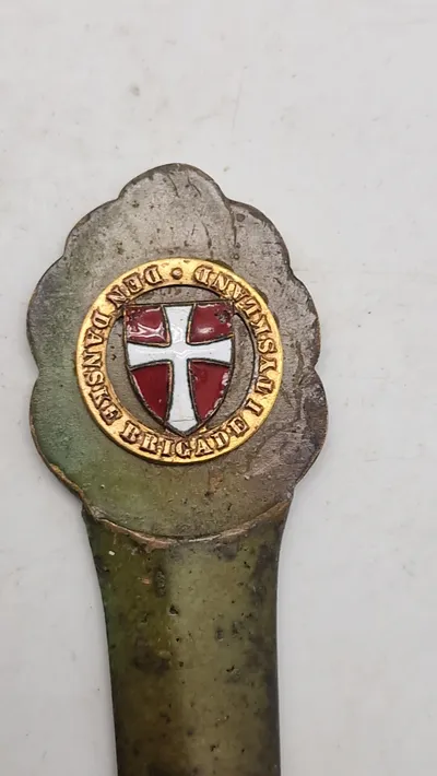 Original brevåbner fra den danske brigade i Tyskland