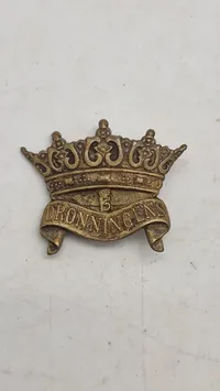 Originalt regimentsmærke Dronningens livregiment, første type