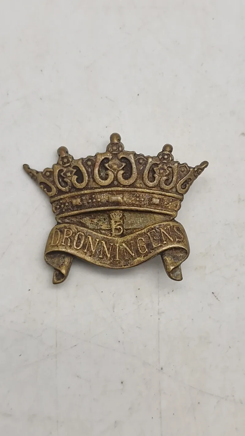 Originalt regimentsmærke Dronningens livregiment, første type