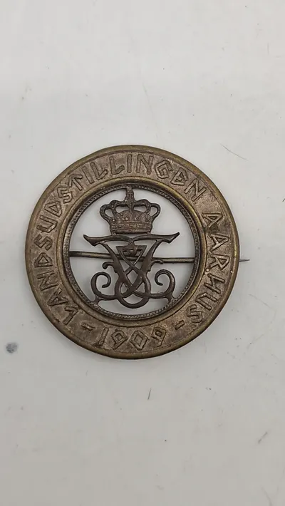 Originalt Emblem fra Landsudstillingen i Aarhus 1909