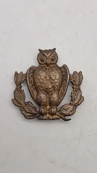 Originalt badge fra Akademisk Skyttekorps