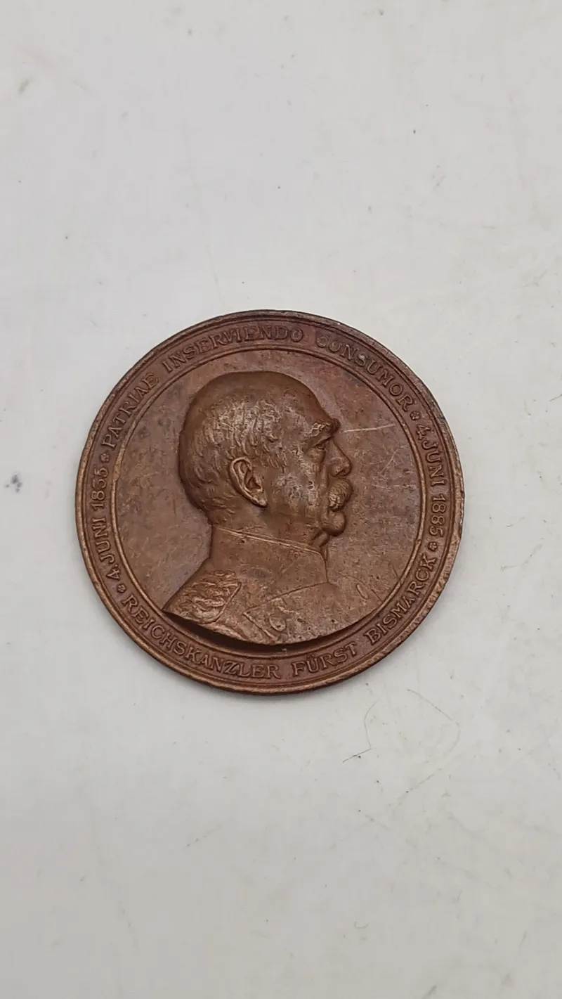 Sjælden original tysk Bismarck token