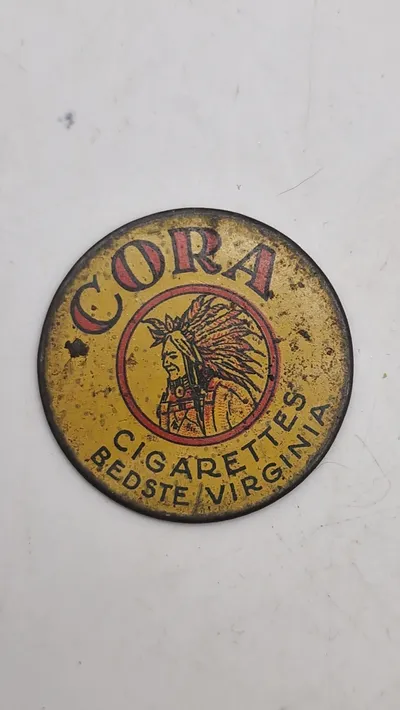 Original Postskillemønt, 10 øre CORA - ekstremt sjælden