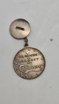 Original Carlsberg medalje 830 sølv