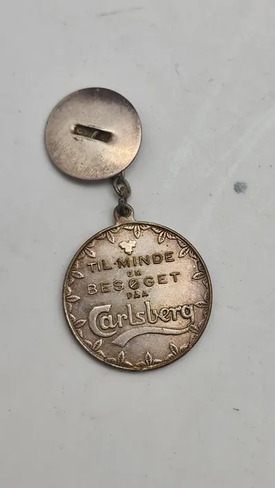 Original Carlsberg medalje 830 sølv