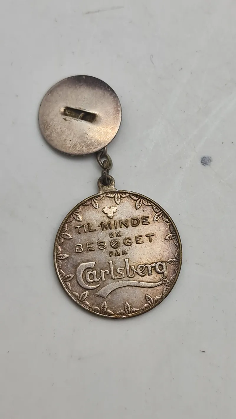 Original Carlsberg medalje 830 sølv