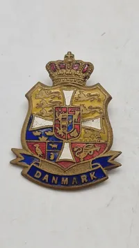 Original dansk national pin
