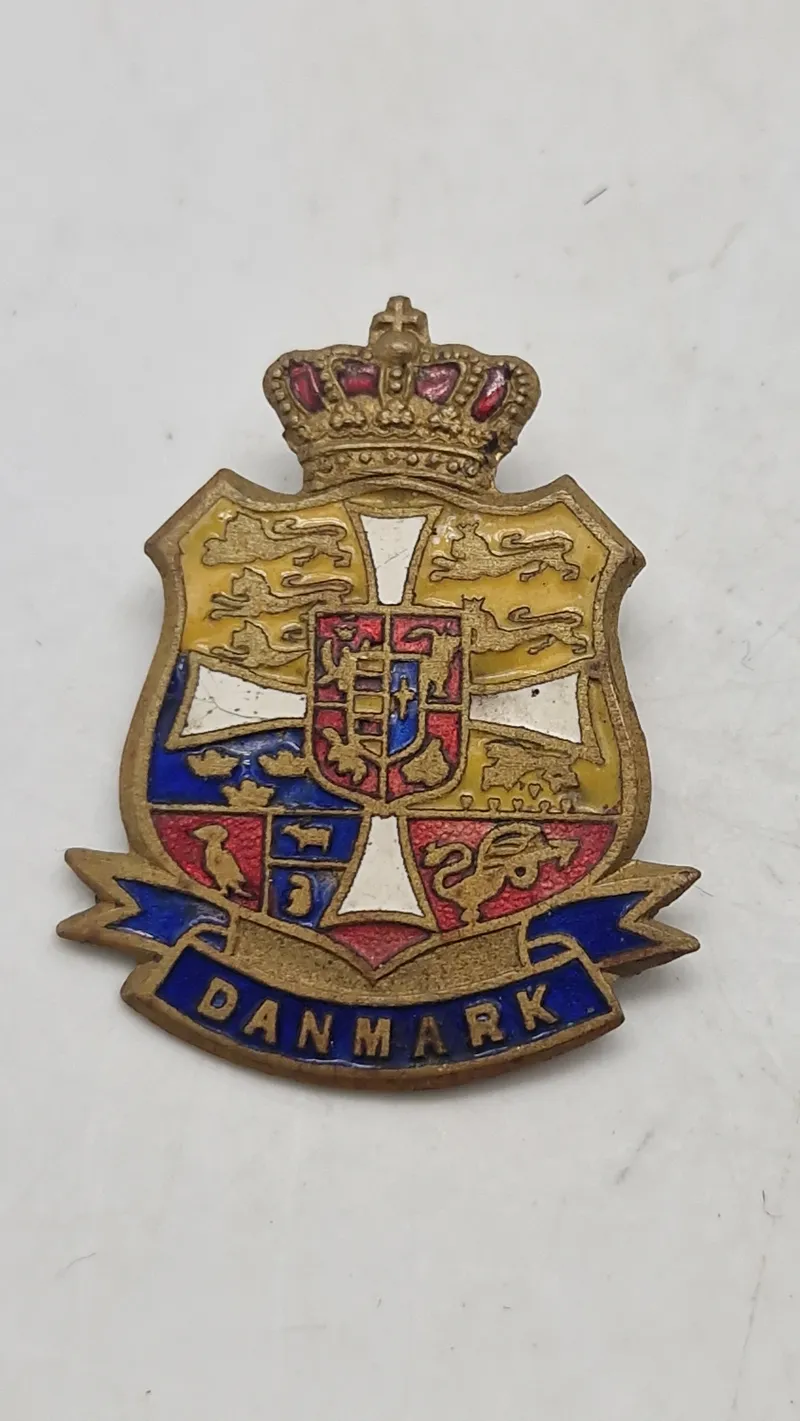 Original dansk national pin