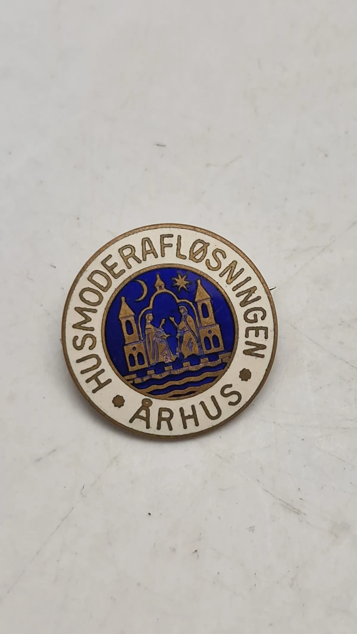 Original pin fra husmoderløsningen i Aarhus