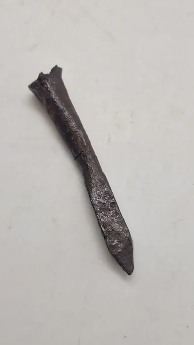 Original middelalder armbrøst pilespids