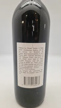 1997 Chateau Le Grand Verdus
