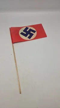 Originalt tysk sympatisør papir flag