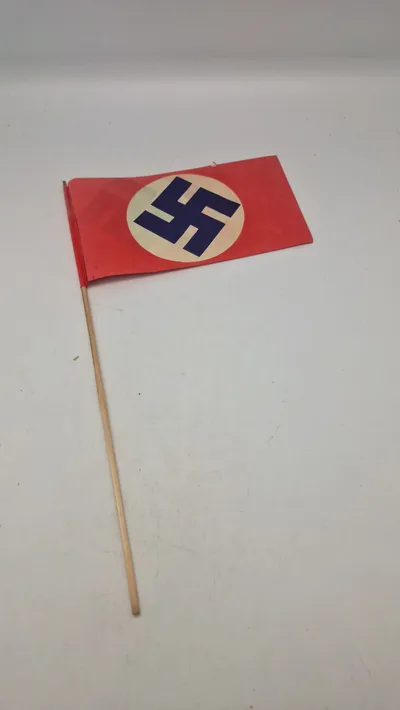 Originalt tysk sympatisør papir flag