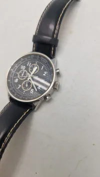 Originalt Junghans Chronograph 41/4449 40mm All Steel Flieger Style