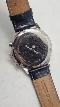 Originalt Junghans Chronograph 41/4449 40mm All Steel Flieger Style