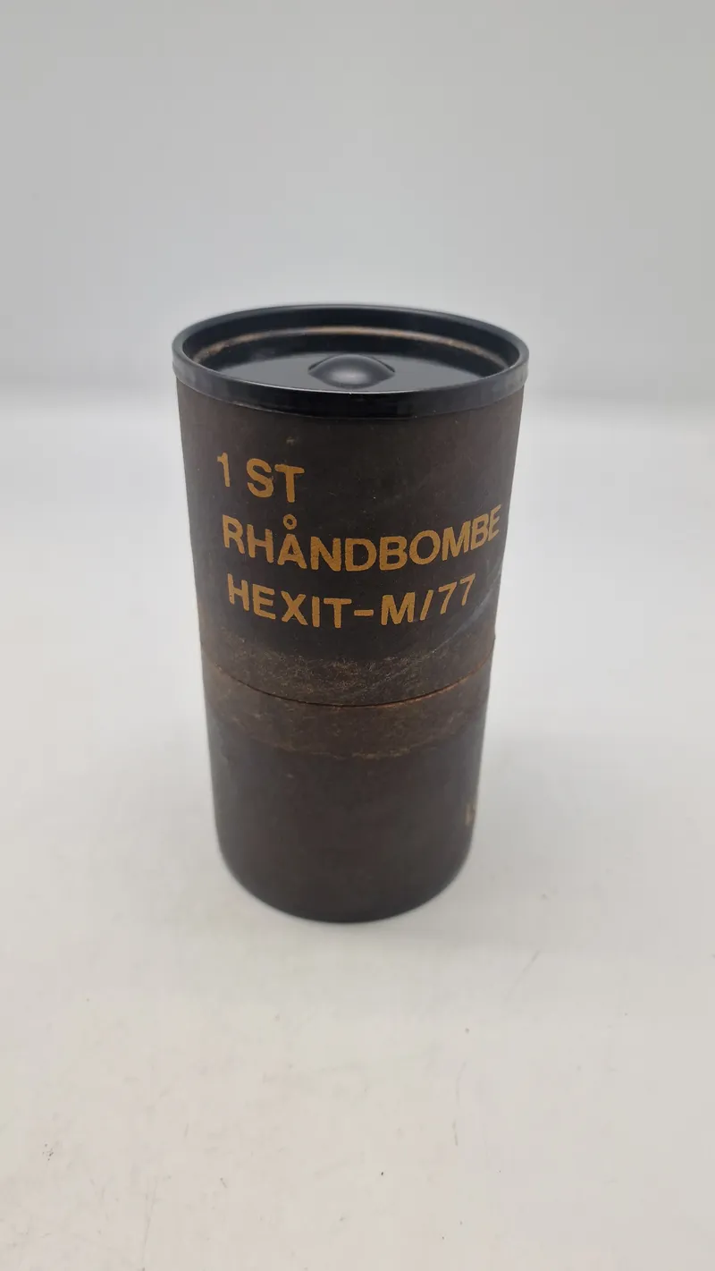 Beskyttelses rør for røghåndbombe M/77