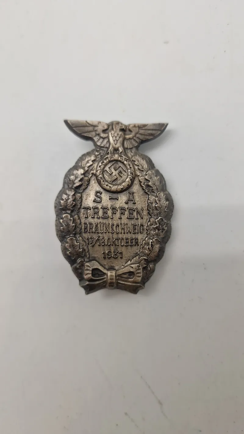 SA treffen abzeichen 1931 - Souval/efterkrigs