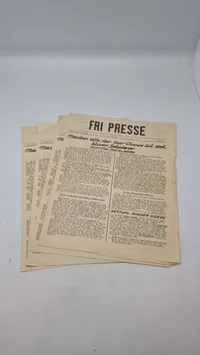 Samling originale illegale blade - ww2