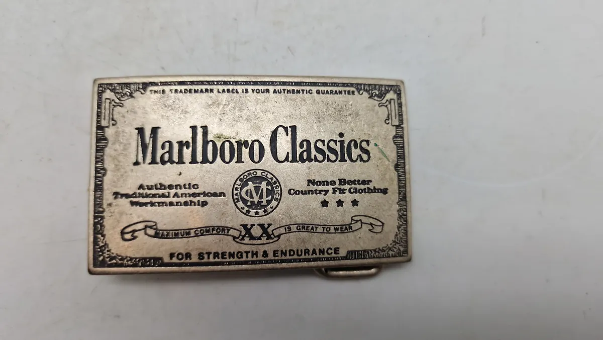 Marlboro Classics bæltespænde