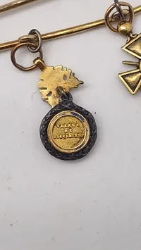 Original Fransk miniture spange
