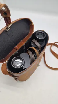 Original privatindkøbt tysk officerskikkert fra ww2. Carl ZEISS jena