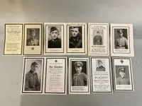 Samling originale dødskort