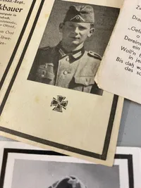 Samling originale dødskort