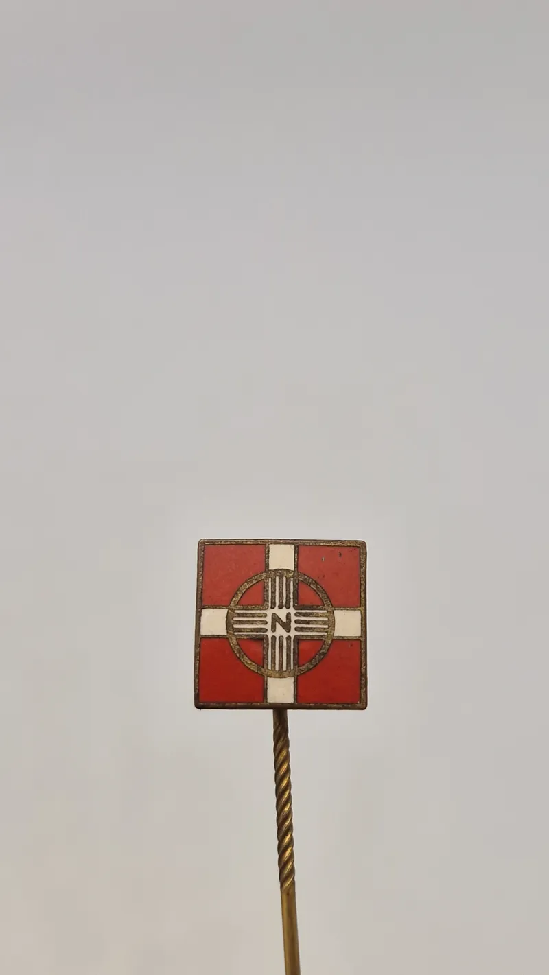 Original dansk emaljepin ww2