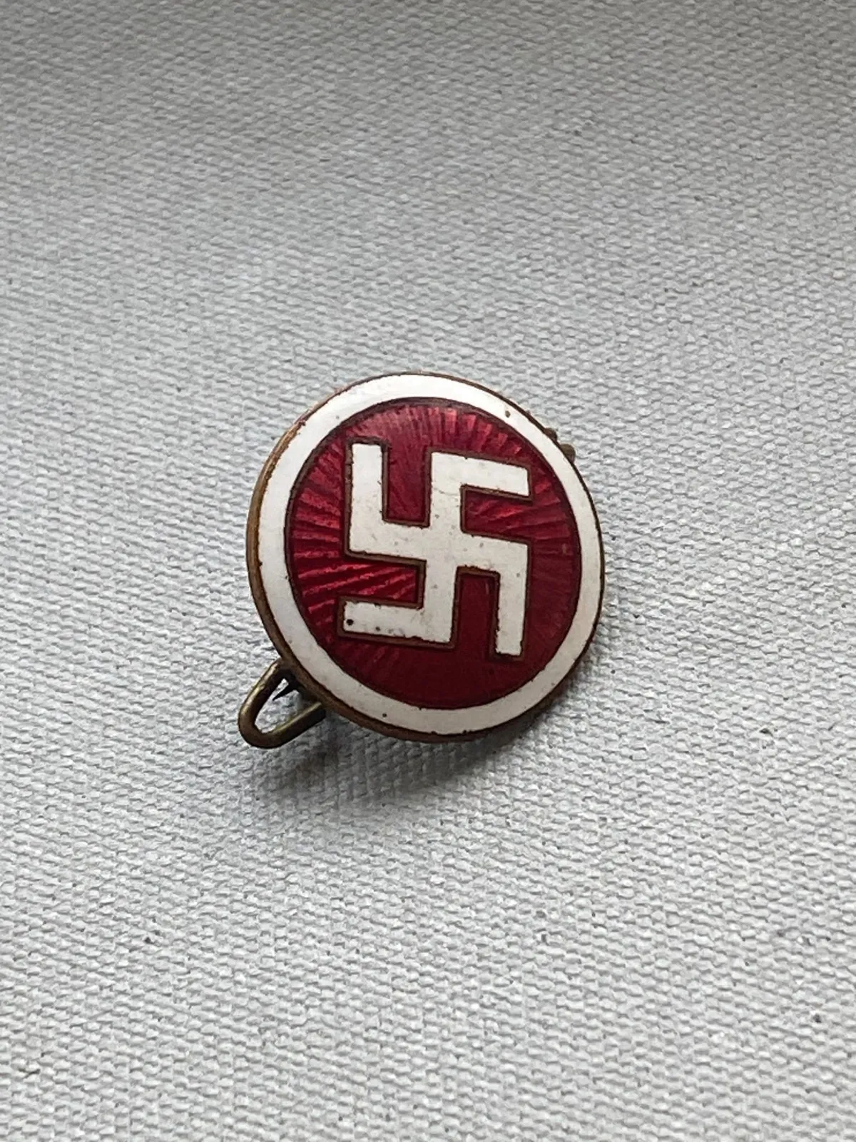 Originalt dansk DNSAP partimærke - Heimburger
